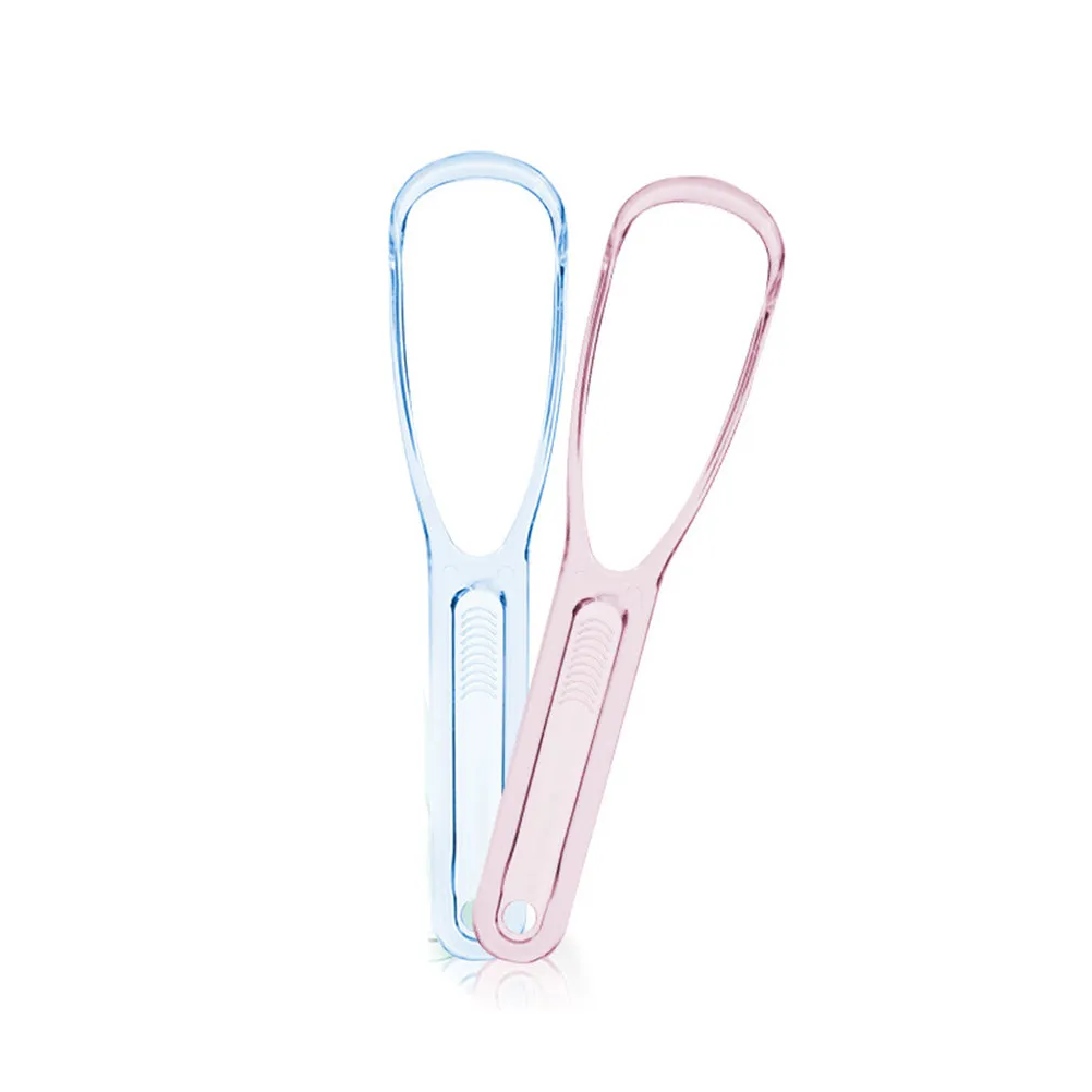 1Pcs Premium Oral Tongue Scraper Food Safe Material Removes Bacteria Plaque Toxin Improves Tongue Cleaner