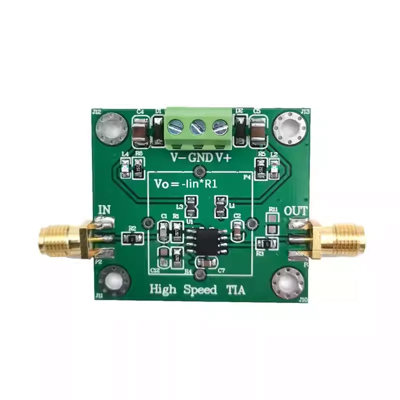 Module de détection photoélectrique à grande vitesse APD/PIN OPA657, transpondeur IV -FET, conversion/amplificateur TIA