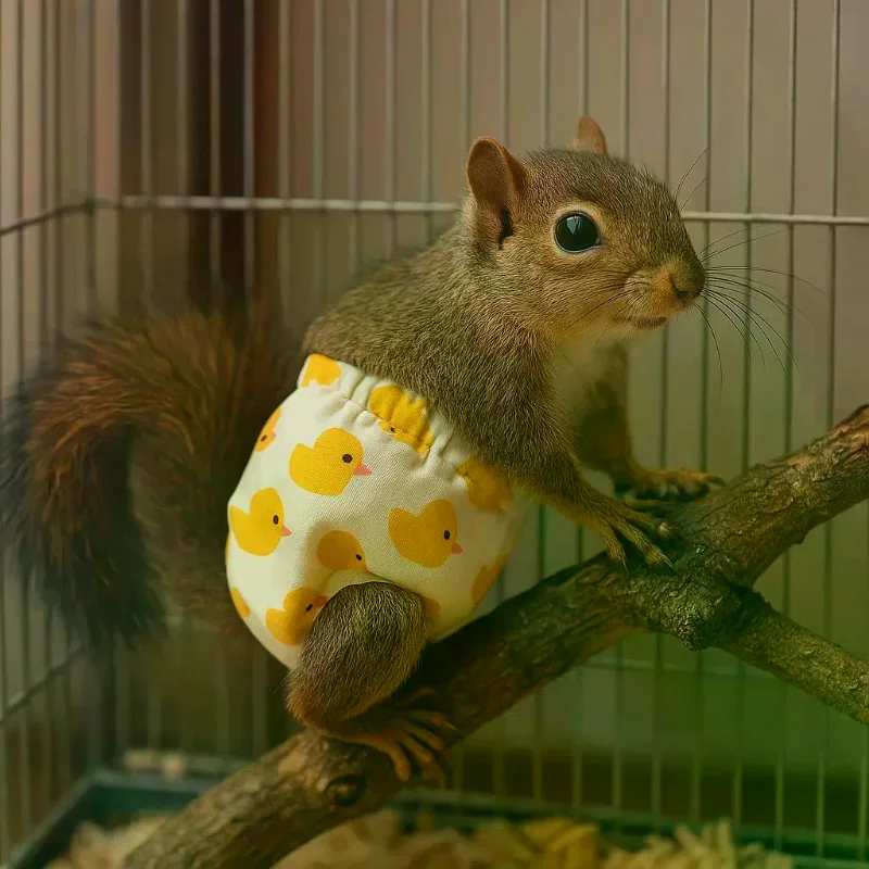 Squirrel Diapers Can Be Changed Into Washable Diapers For Training, Cleaning, Water Absorption, And Pet Care Products