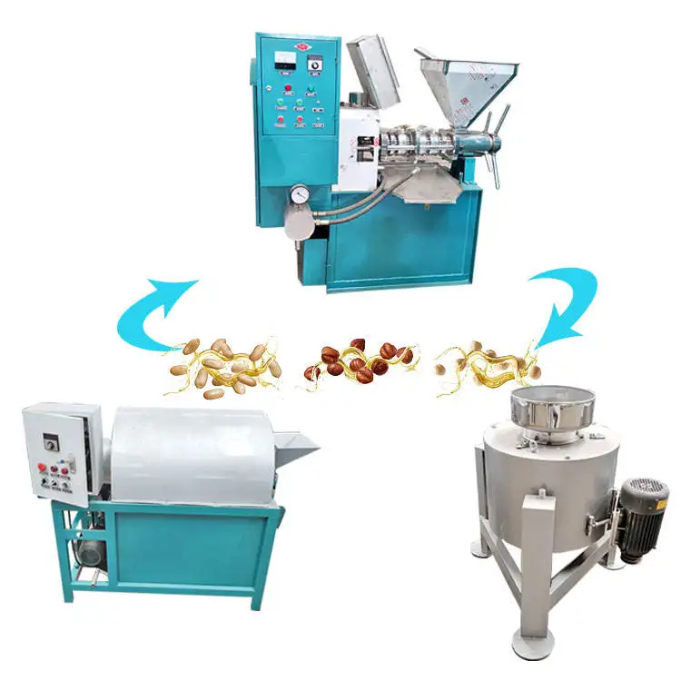 Durable High Quality Oil Press for Peanut Sesame and Flax Seed Processing