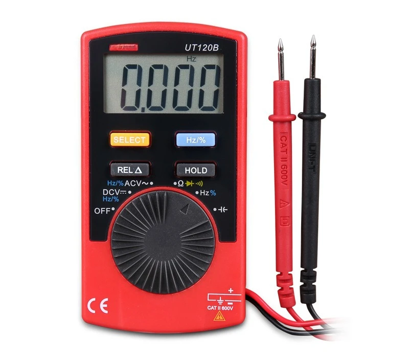 UT120A/B/C Pocket Digital Multimeter Pocket Automatic Range Digital Display Mini Multimeter