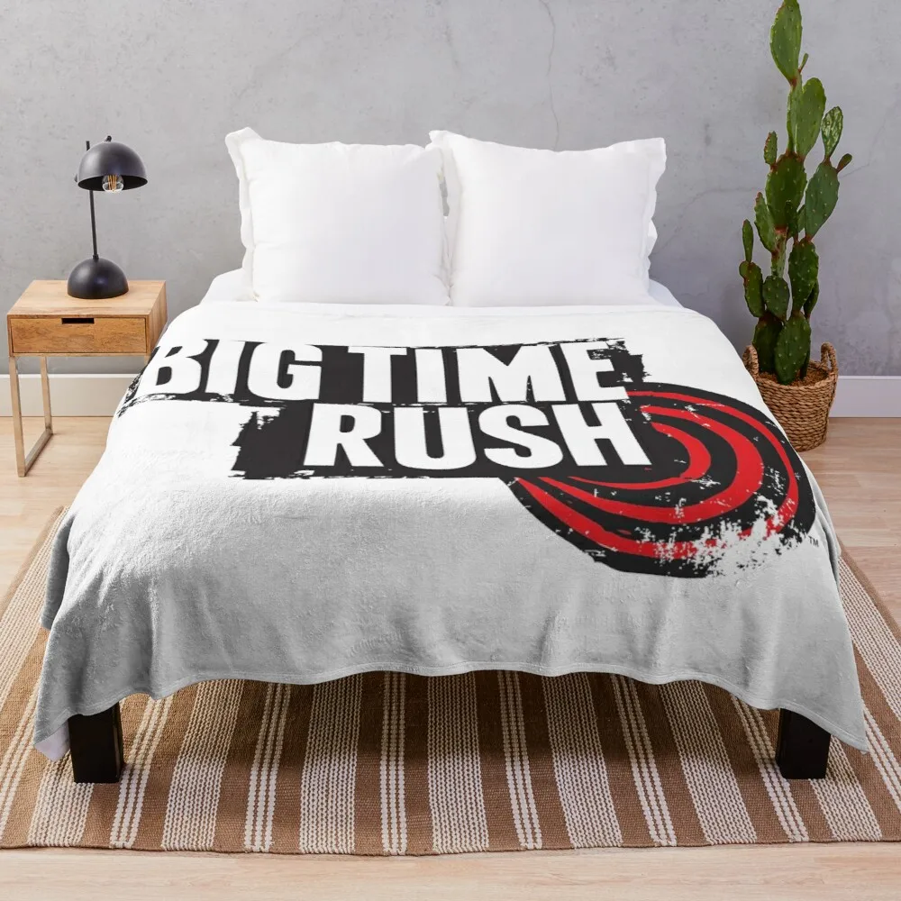 Big Time Rush logo Throw Blanket brand blankets