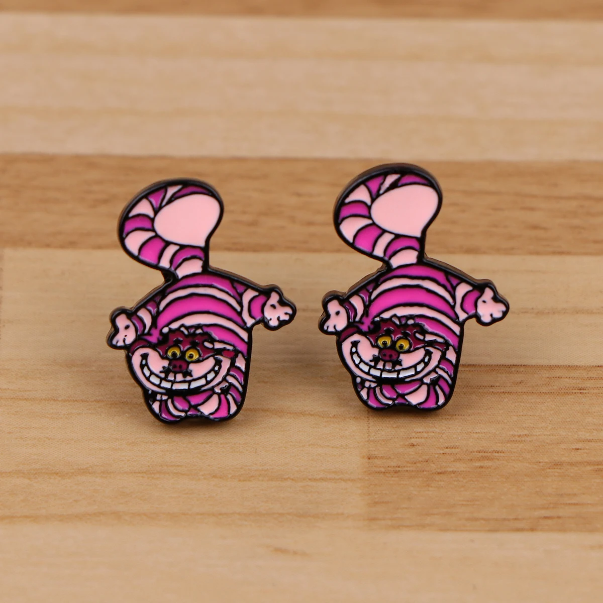 Retro Cartoon Mouse Bear Earring for Women Stainless Steel Earring Cute Piercing Ear Stud Earrings Enamel Jewelry Accessories