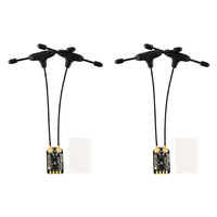 2X RP3 Dual Antenna Receiver Diversity Expresslrs ELRS 2.4GHZ Nano Receiver For RC Airplane FPV Freestyle Tinywhoop