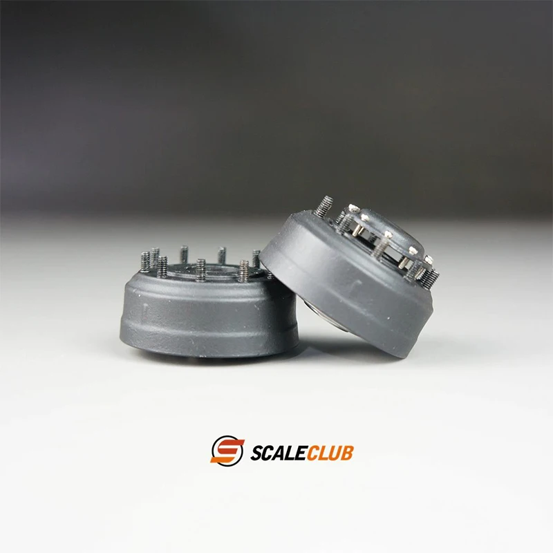 Scaleclub 1/14 타미야 트럭 원격 제어 모델 장난감 시뮬레이션 앞바퀴 허브 커넥터