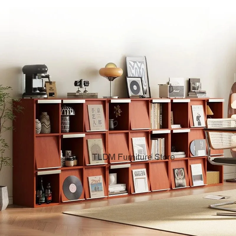 & for Board Modular Open Closed Compartments, Capacity Storage Bookshelf Living Particle Room Cabinet，Eco-FriendlyStudyRoom