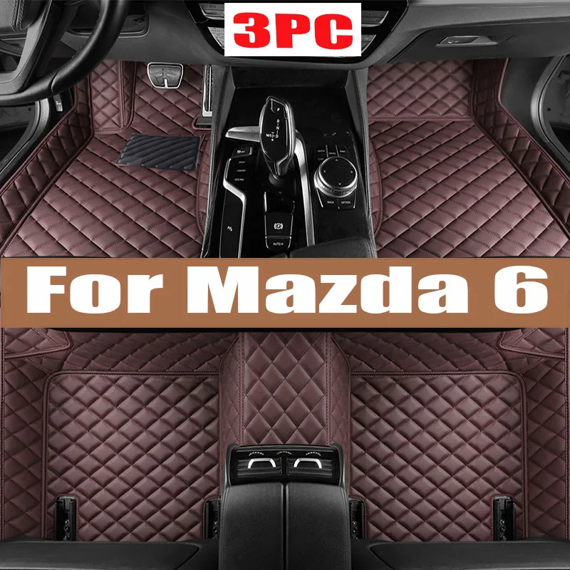 Car Floor Mats For Mazda 6 2006 2007 2008 2009 2010 2011 2012 2013 2014 2015 2016 2017 Auto Foot Pads Interior Accessories