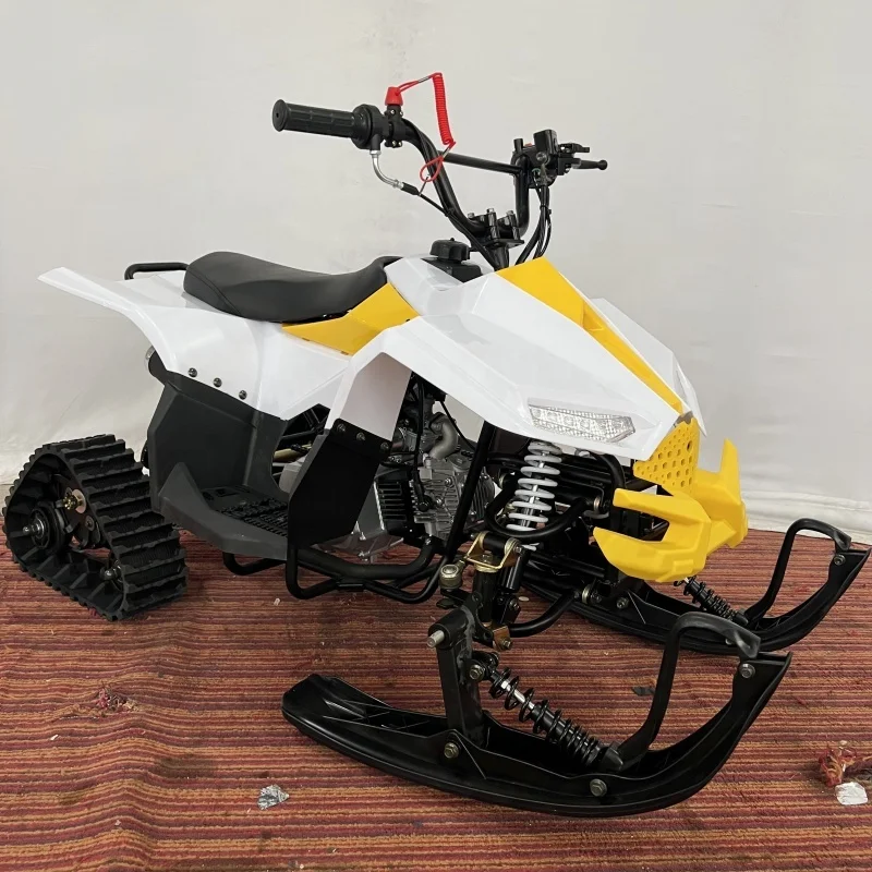 125cc ATV Snowmobile Tracked Sled Cross Country Ski Vehicle  Tracked Ski Vehicle