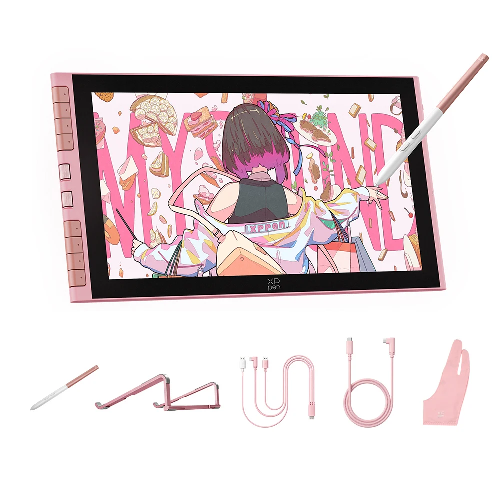 XPPen Artist 12 3rd Tablet Graficzny z Monitorem, 16K Poziomów Nacisku, 2 Pokrętła Rolowania, 99% RGB, Inteligentny Nowy Rysik X4 dla Windows i Mac — zdjęcie produktu 2