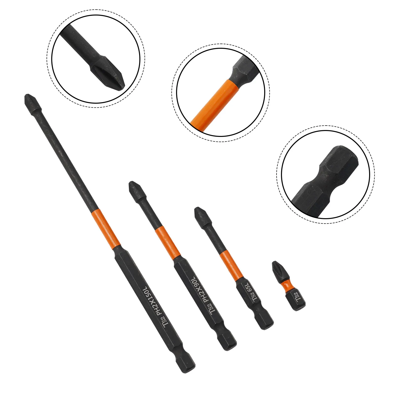 And It Is Treated With Phosphating Black Magnetic Alloy Steel Black High Strength Screw Driving Operations Orange