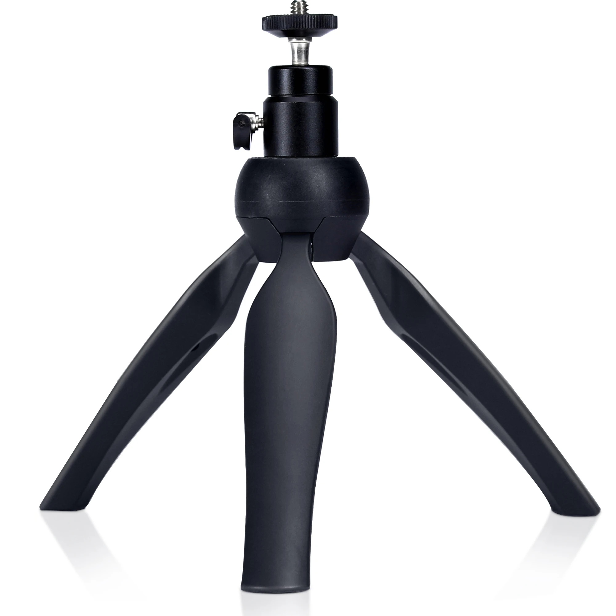 

Pixel Portable Mini Tripod with 360°Swivel Ball Head Universal 1/4 Screw Ball Head for LED Light Digital Camera Compact DSLR