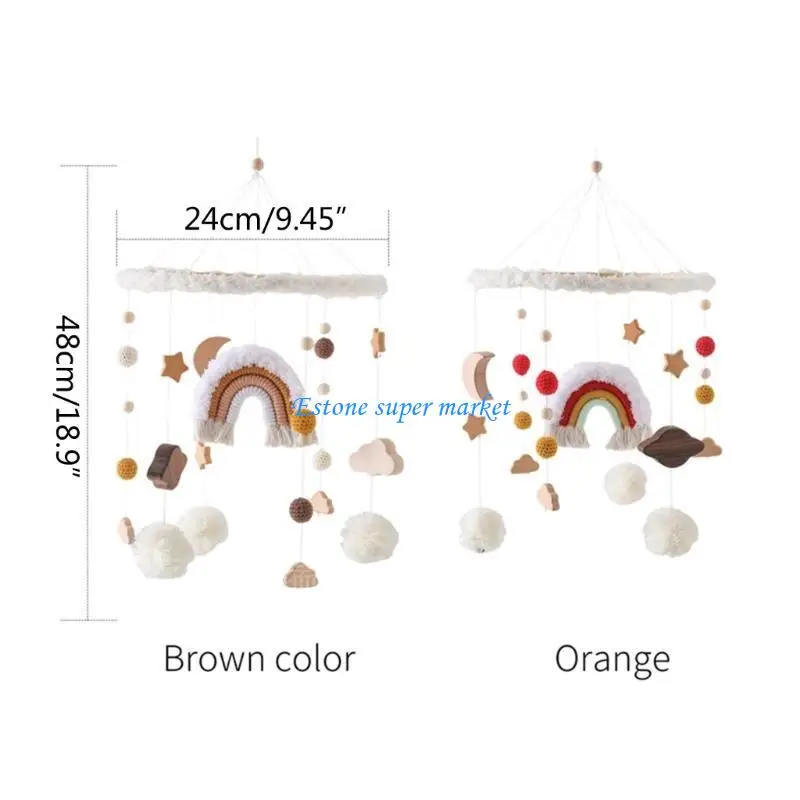 090B لعبة معلقة لديكورات سرير الرضع نشاط لطيف هدية استحمام لحديثي الولادة