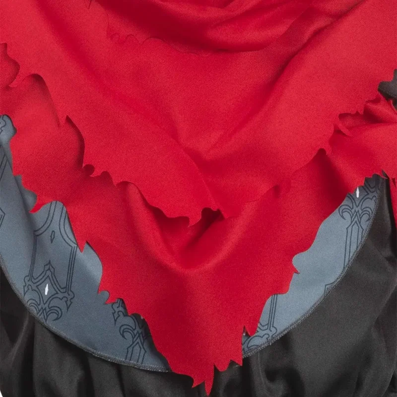 조슈아 코스프레 판타지 레드 블랙 세트 애니메이션 게임, 파이널 판타지 XVI 코스튬, 성인 남성 코스프레, 할로윈 카니발 천 oa39, FF16