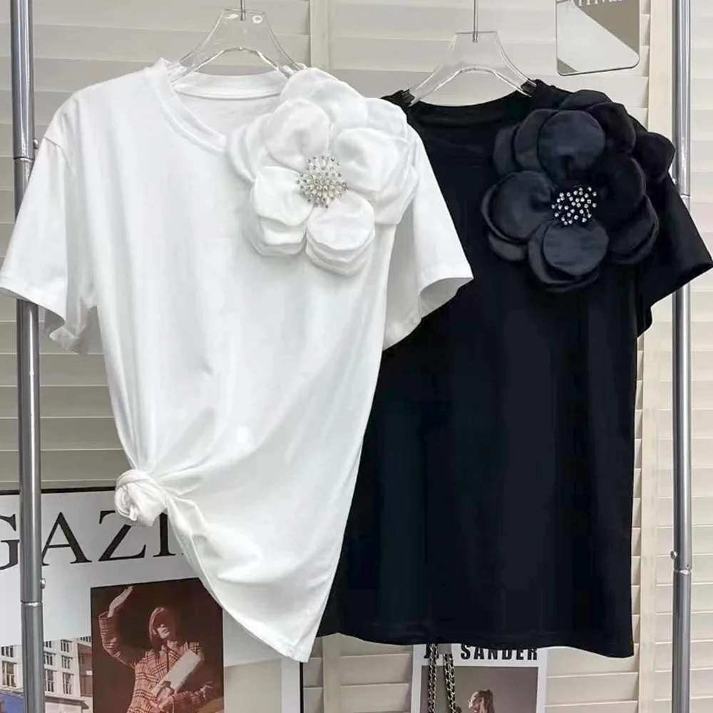 جديد 29 سنتيمتر ثلاثية الأبعاد مطرز الزهور غرزة نسيج القماش الزخرفية اليدوية الخياطة زين كبير DIY بها بنفسك خياطة طوق زهرة حفل زفاف