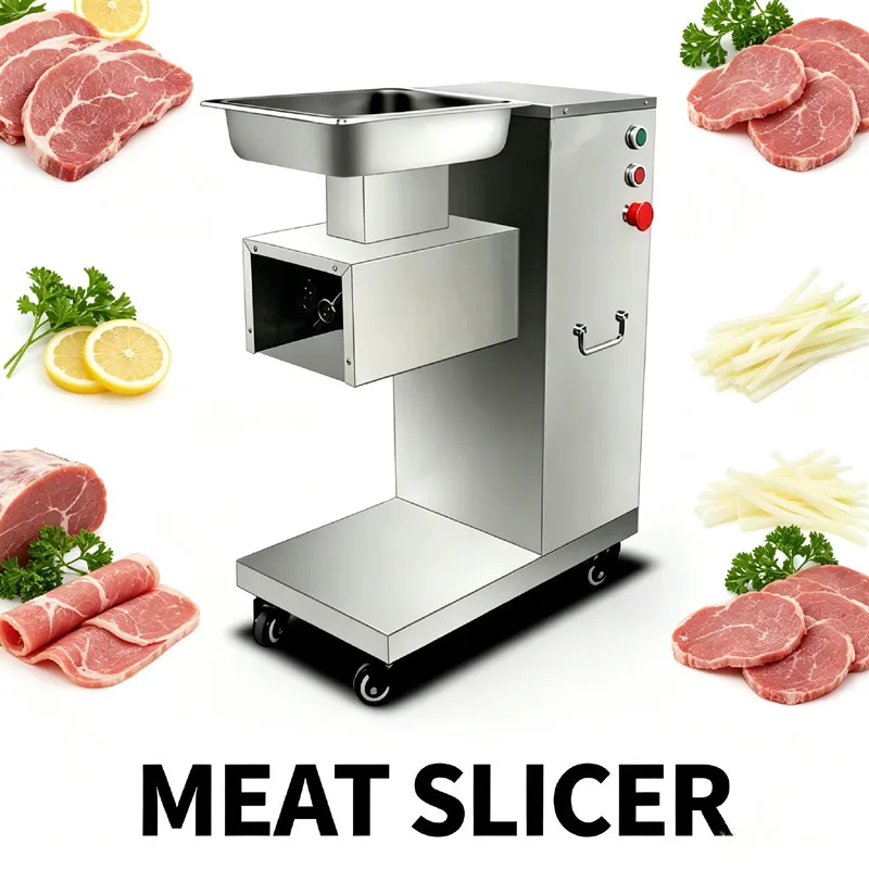 Meat Slicer Commercial Automatic Cutting Machine Slice Dicing Machine Meat Grinder Cutting Machine