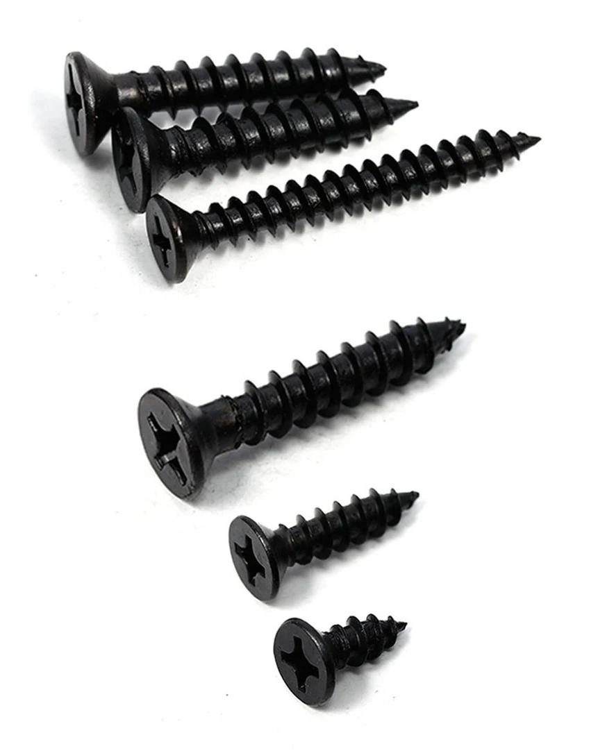 

Black 304 Stainless Steel Square Countersunk Head Screw, Anti-theft And Safety Self Tapping Wood Screw M1.7 M2 M3 M4.8 M5.5 M6.3