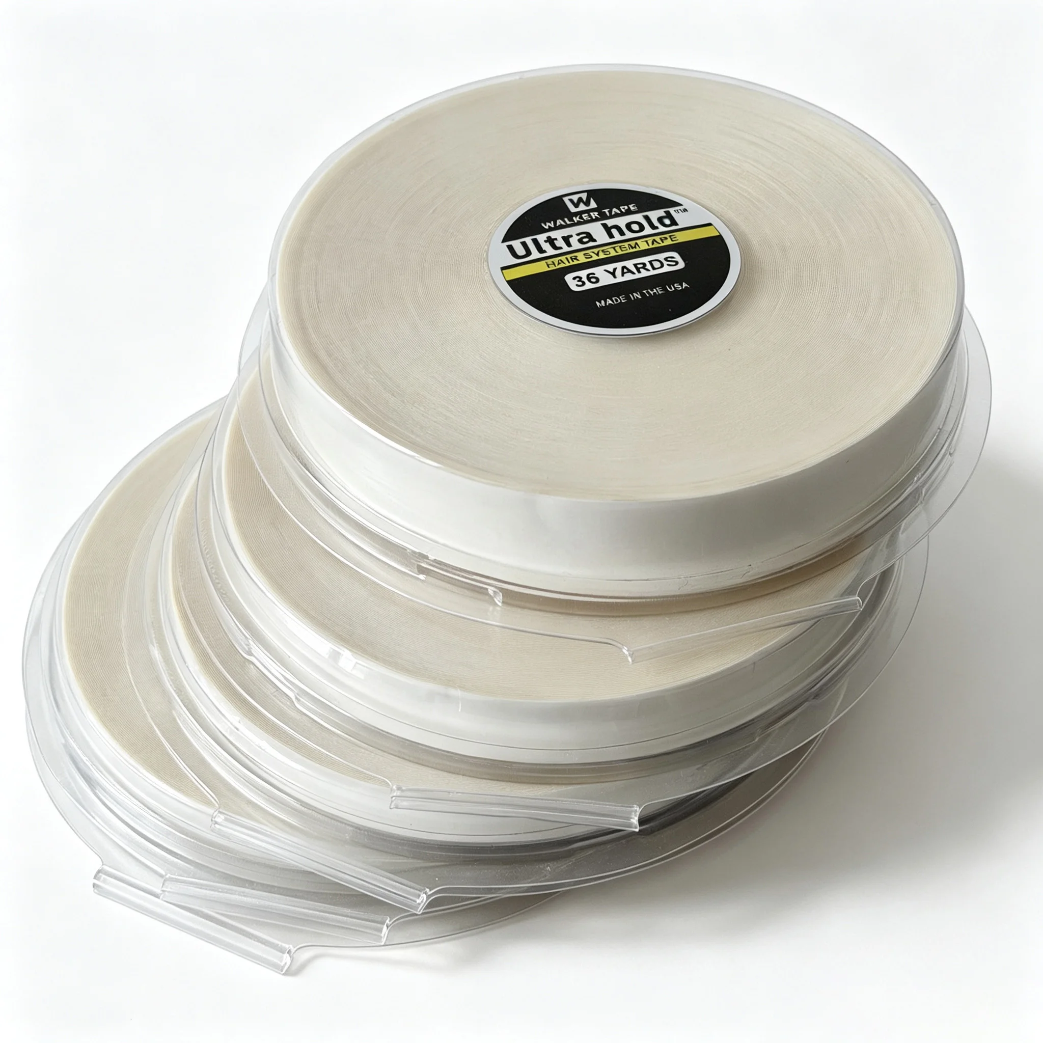 All with Box 1 Roll 36 Yard Walker Ultra Hold Hair System Tape Double Sided Adhesive Tape for Toupee Wig Hair Extensions