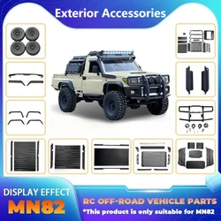 MN82 Casing Appearance Upgrade and Modification Accessories for 1/12 MN82 LC79 RC Climbing Off-road Cars Modified Parts