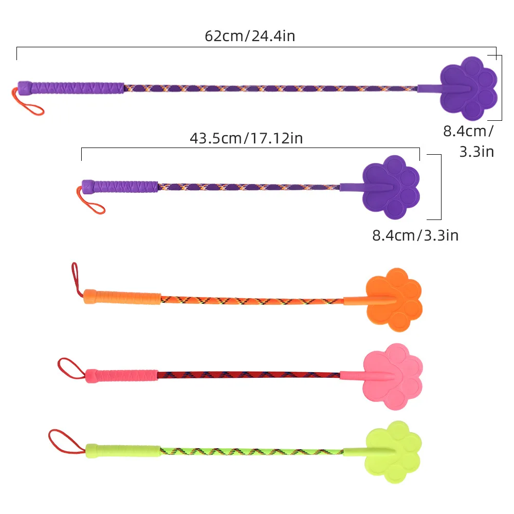 Professional Dog Training Stick - Gentle Patting Tool for Golden Retrievers & Large Breeds, Durable Long Pole
