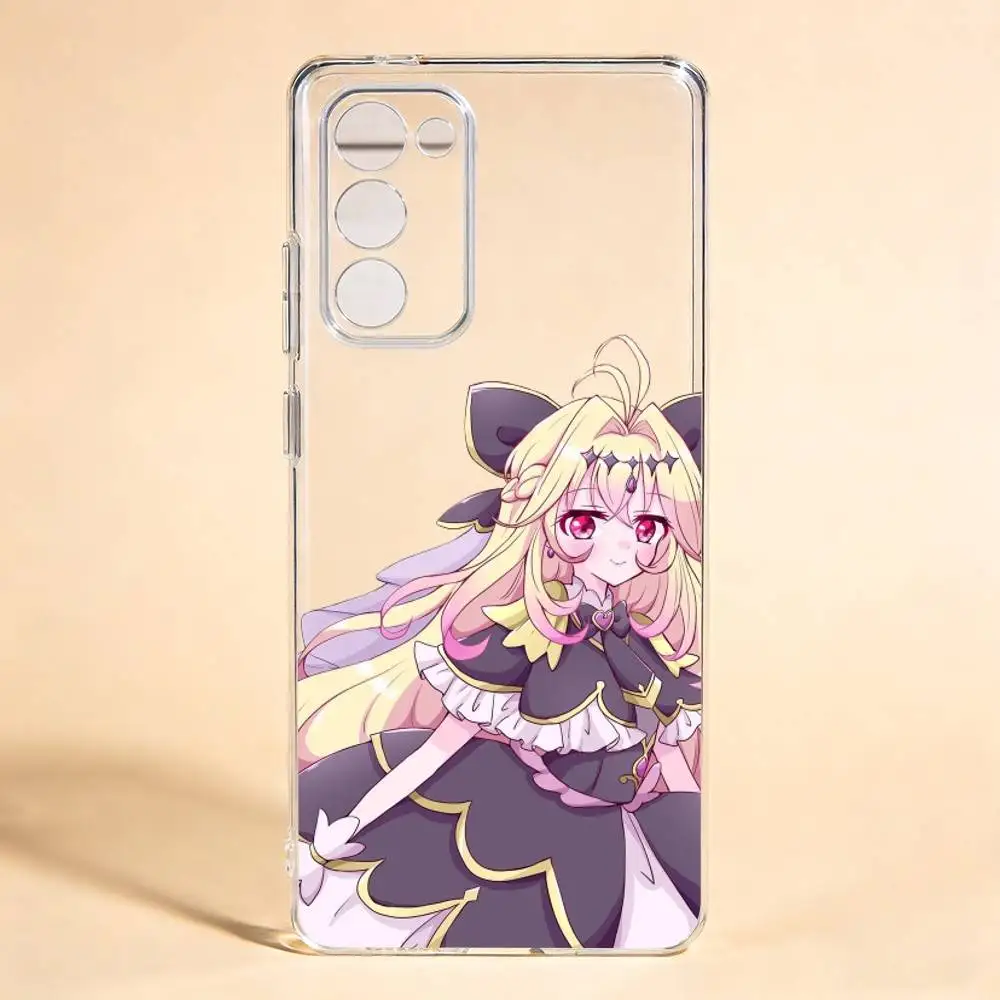 

Moria Ruruka Star Detective Precure Phone Case For Samsung Galaxy S24 S25 S23 S22 S21Transparent Case Cover