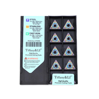 10PCS DESKAR Original TNMG TNMG160404 TNMG160408 MA LF6018 LF6118 TF618 CNC Lathe Cutting Tools Tungsten Carbide Turning Inserts