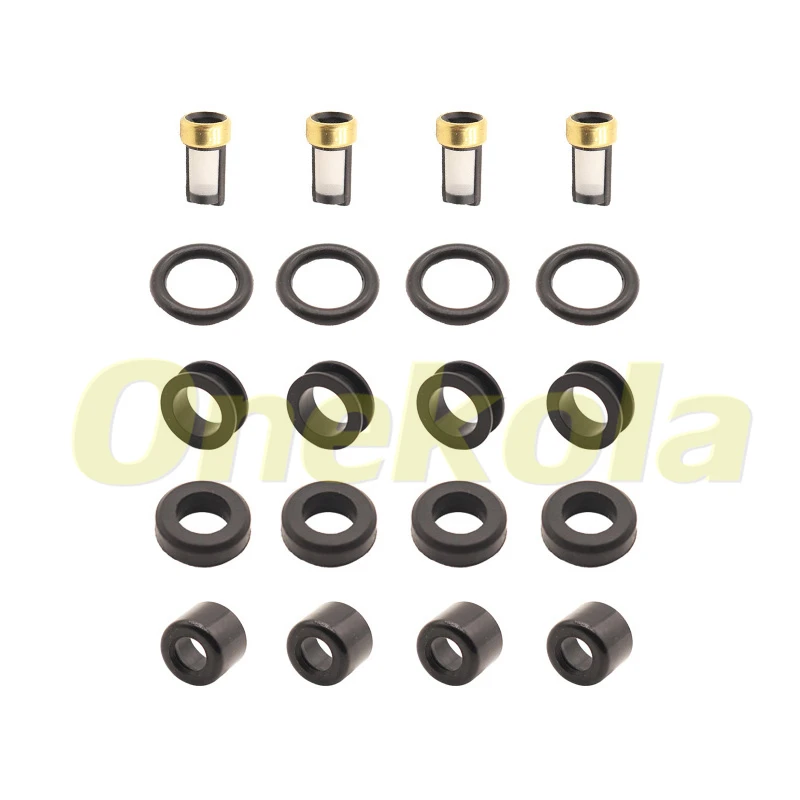 Fuel Injector Service Repair Kit Filters Orings Seals Grommets for Suzuki Jimny Liana Swift SX4 05-14 297500-0540 15710-64j00