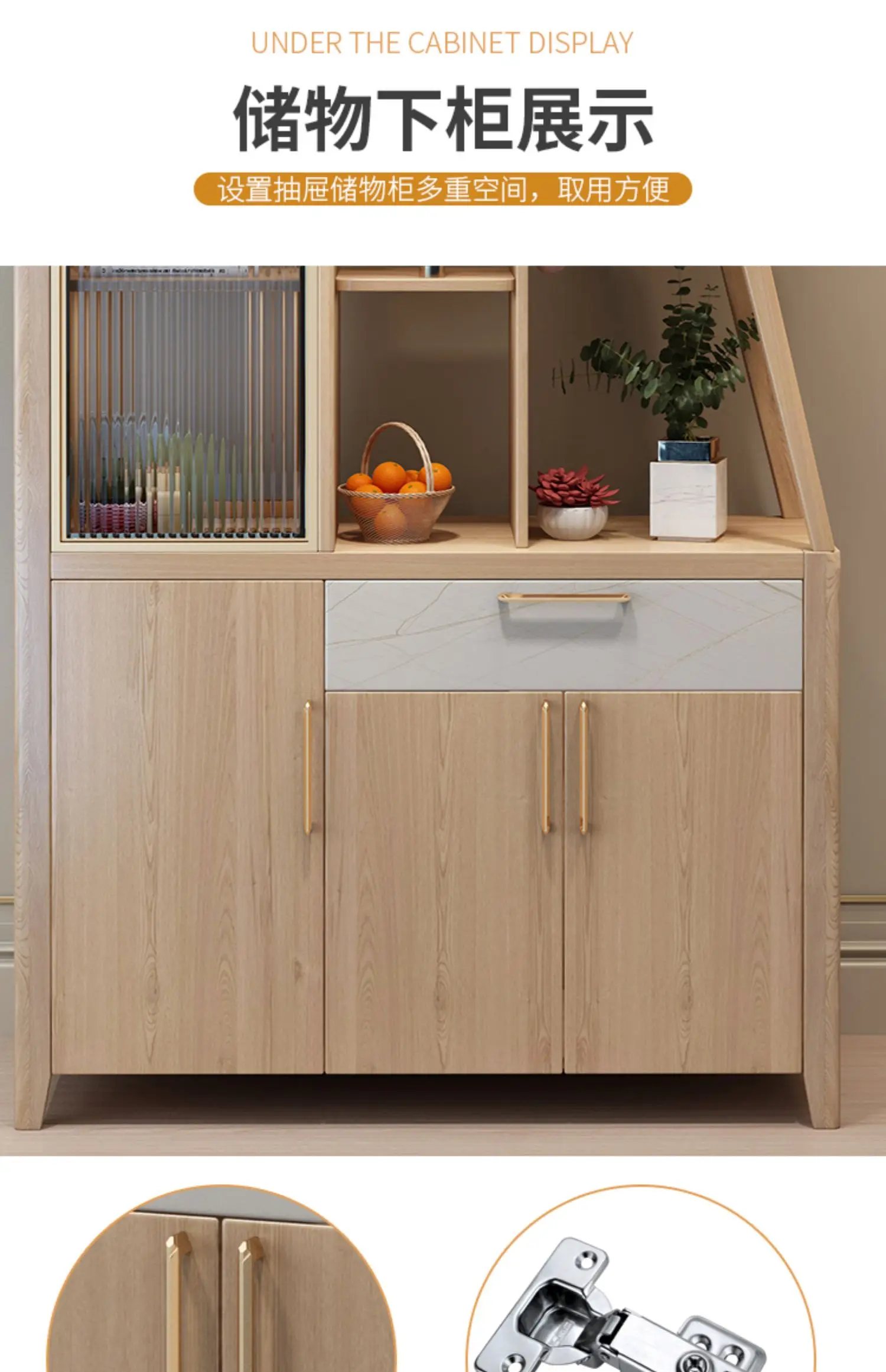 Entrance hall cabinet screen partition cabinet large-capacity storage storage shoe wall floor modern househo