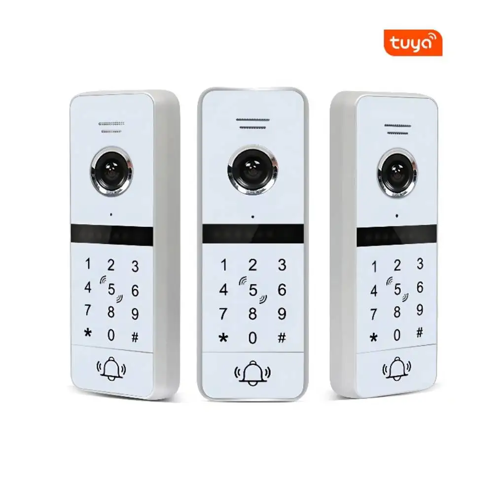 Joytime Tuya Wifi Video Intercom System For Home Villa Apartment IC Card Password Unlock With Motion Detection Full Touch Screen