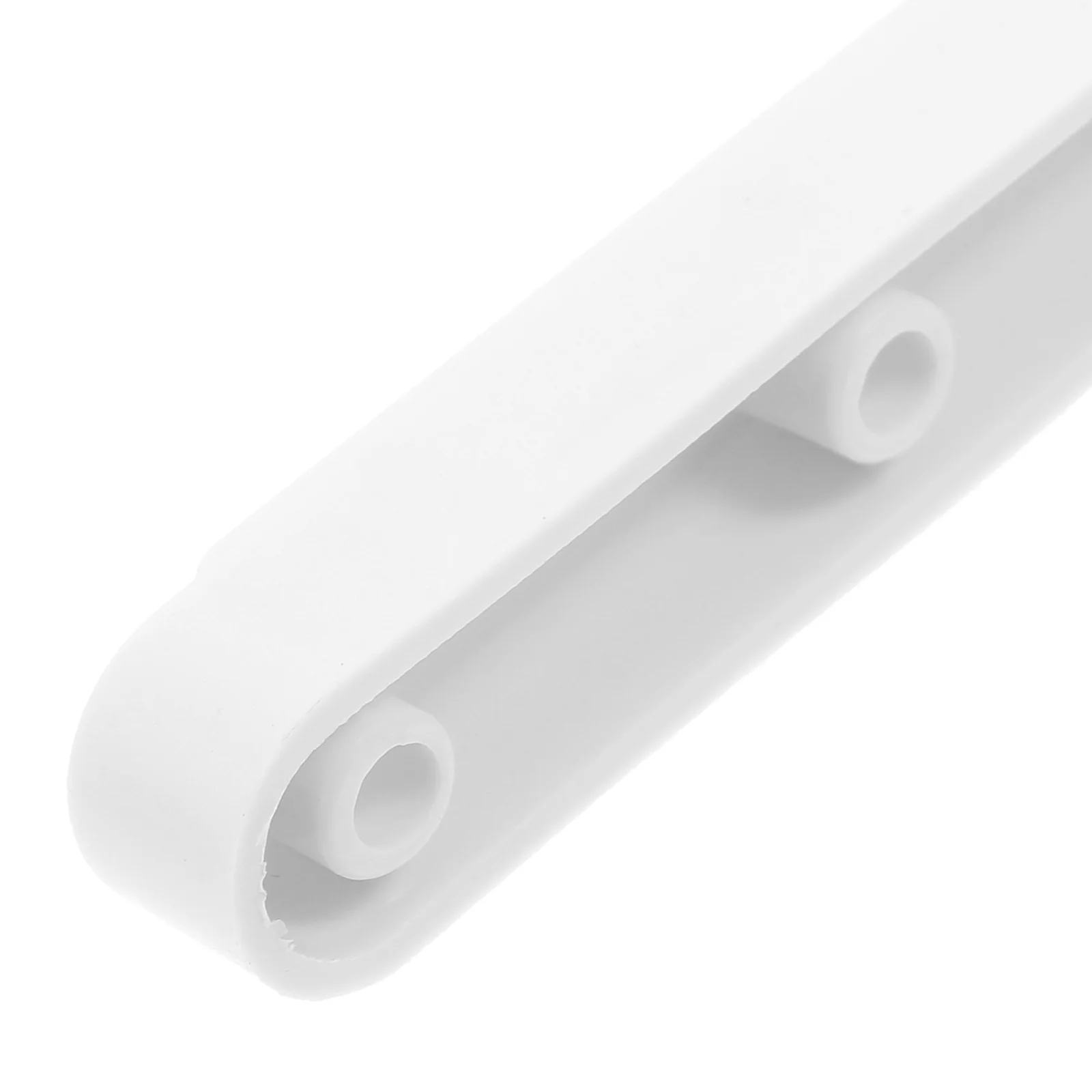 

2Pcs Drawer Rail High Durability Plastic 180mm Side Mount Slide Groove Design Drawer Guide Slide Rail Replacement