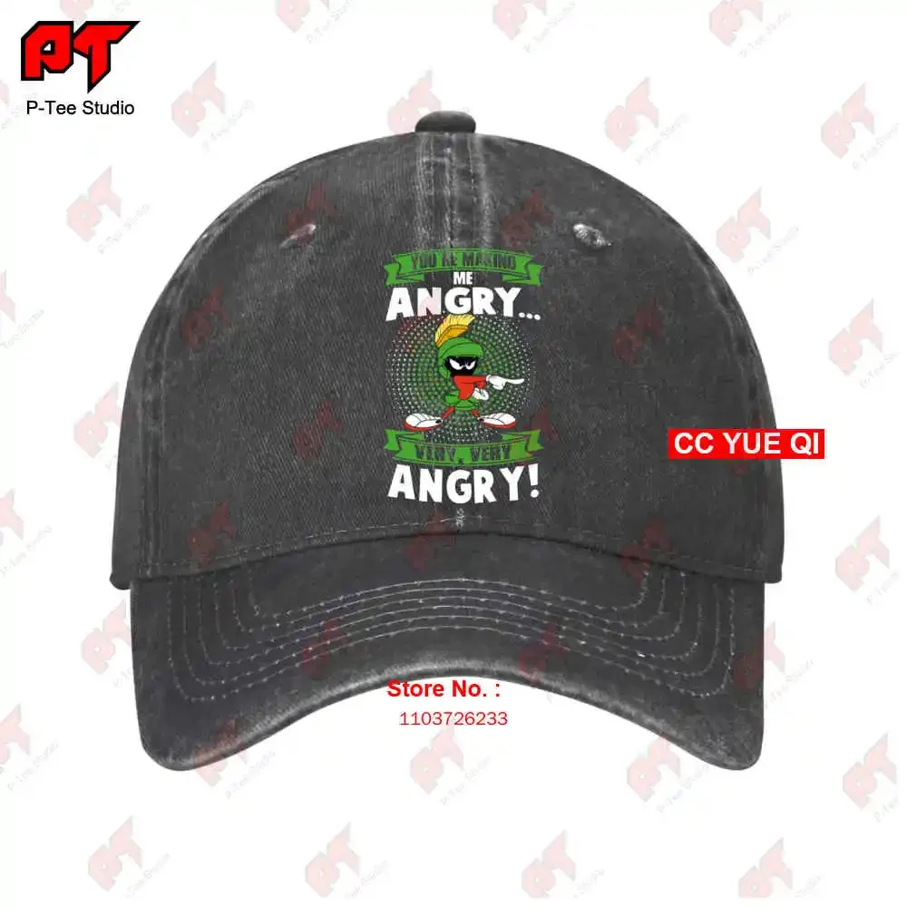 Marvin The Martian You Re Making Me Angry Very Baseball Caps Truck Cap V3UK