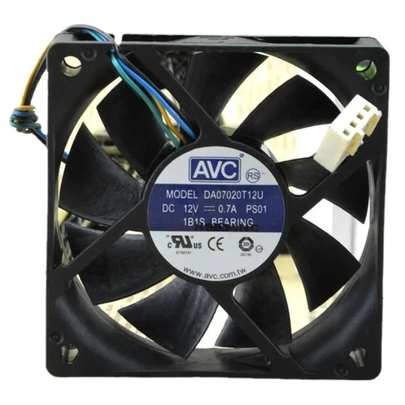 

Новый вентилятор для AVC DA07020T12U 7020 12 В 0,7 А 7 см 4-проводной контроль температуры большой объем воздуха вентилятор 70x70x20 мм