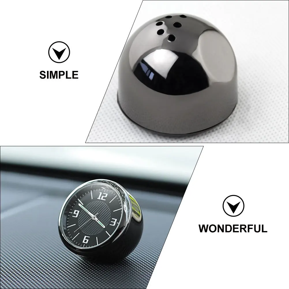

1Set Car Clock Mini Metal Interior Car Clock Universal Decoration Durable Sturdy Reliable Long Service Life Convenient