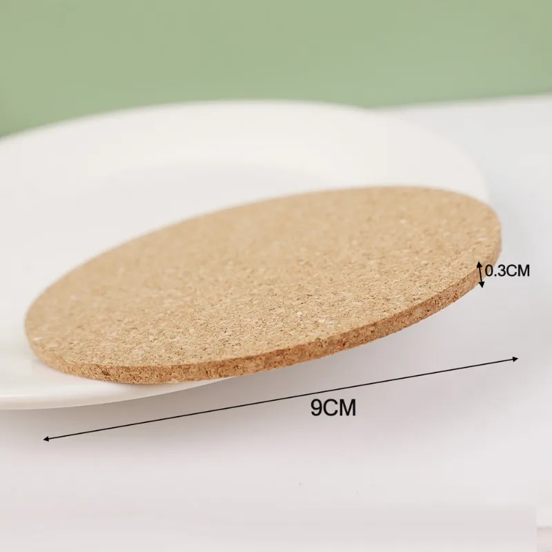Car interior Parts Water Round Square Wooden Cup Coaster Mat Decoration Tea Coffee Mug Drinks Holder Heat Insulation Pads