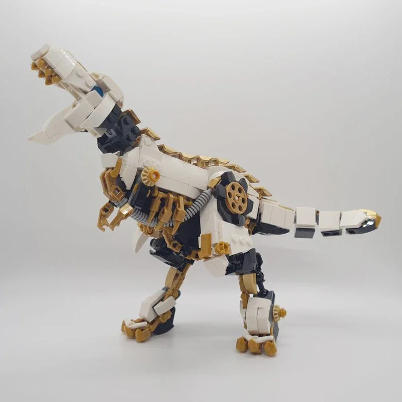 Moc Building Blocks Mecha Model Tyrannosaurus Rex Technical Bricks DIY Assembly Construction Toys For Child Holiday Gifts