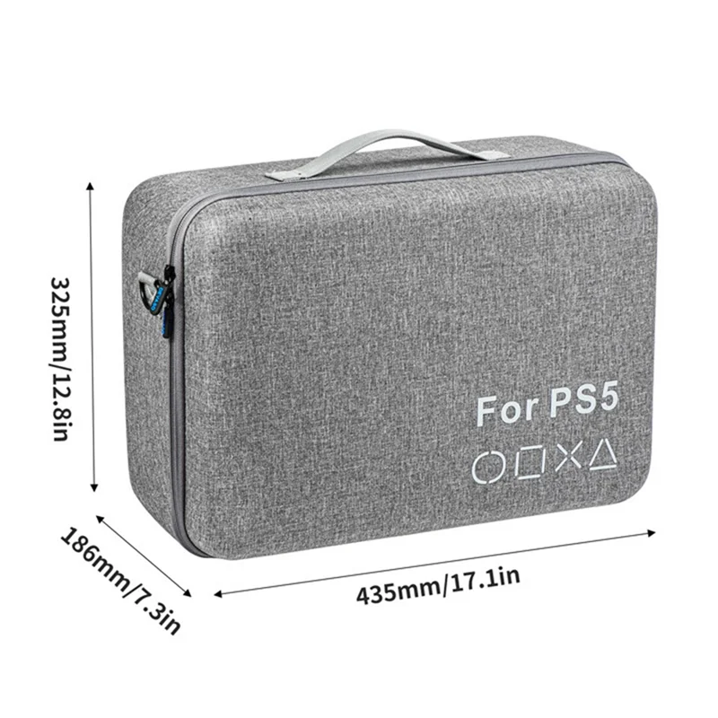 

BAAE Storage Bag For PS5 Portable Travel Carry Case Protective Game Console Game Accessories Parts