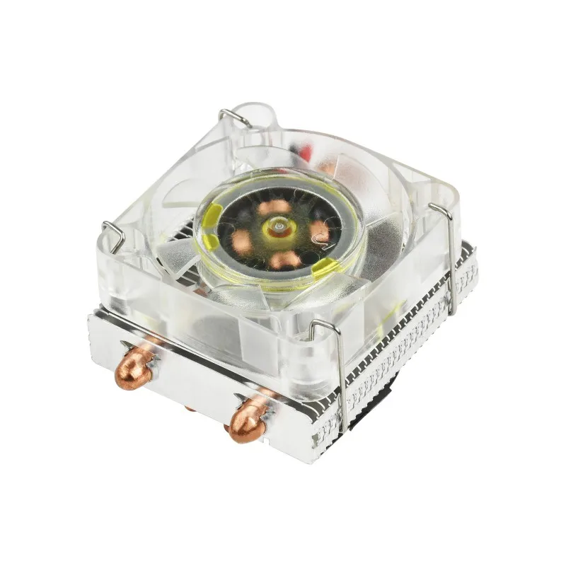 

ICE Tower Fan V2 для Pi, низкопрофильный охлаждающий вентилятор ICE Tower для Raspberry Pi 4B/3B+/3B, супер рассеивание тепла