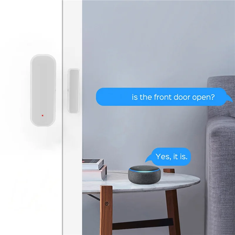 【RECOMENDAR】3X Tuya Zigbee Door Window Sensors Wireless Smart Life Magnetic Door Sensor APP Remote Control