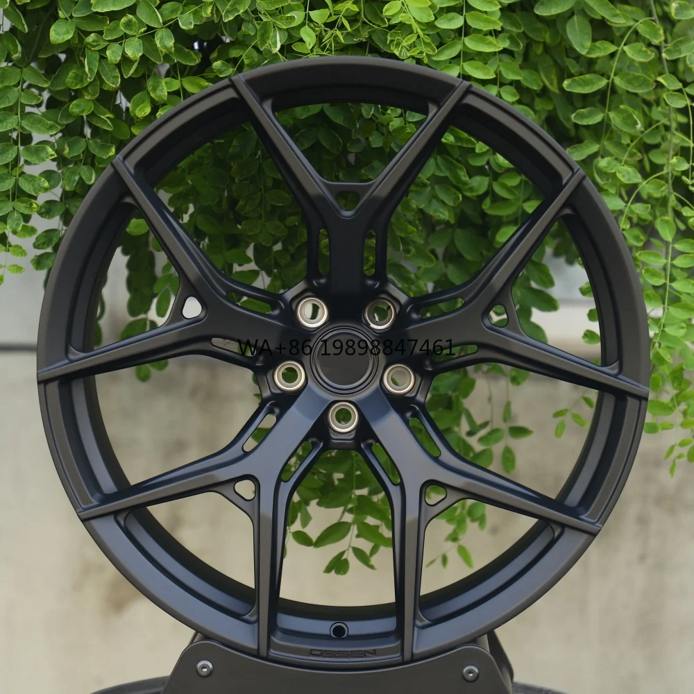 

18-21 Inch Hyper Black Forged Aluminium Alloy Car Rims PCD 6x139.7 Compatible with Modified Car