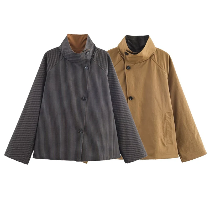 

Модная куртка-пилот, простая уличная одежда, пальто на молнии с длинными рукавами, зимнее теплое свободное пальто с карманами, винтажная верхняя одежда, сплошной цвет