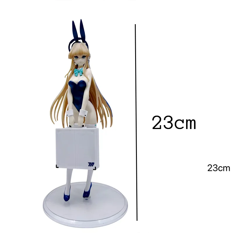 Toki Bunny Girl 23 cm nouvelle figurine de jeu Mobile personnage féminin archives bleues Anime PVC jouet figurines de jeu modèle à collectionner