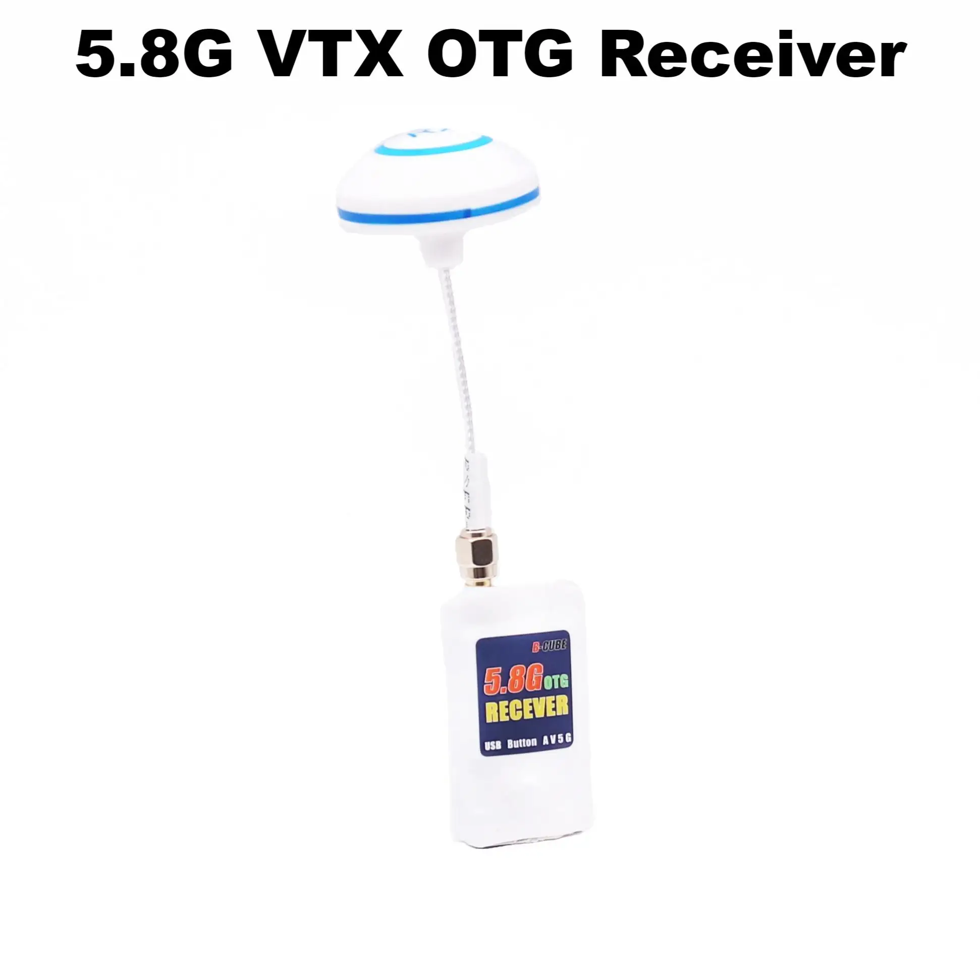 B-CUBE VTX OTG Receiver 5.8G 150CH Channel FPV VTX800 1000 1600 2500MW Video Transmitter Audio Android Phone RC Airplane Drone