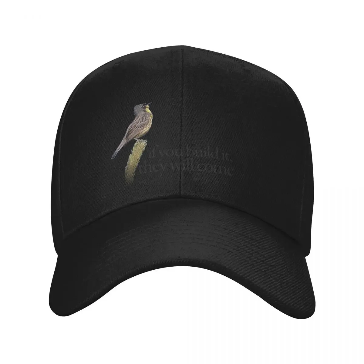 

Kirtland's Warbler in Ontario Baseball Cap derby hat Funny hats Sun Cap Men's Women's