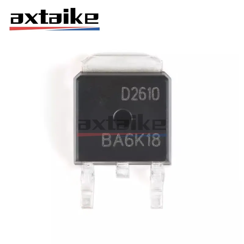 

10PCS AOD2610E D2610E TO-252 DPAK 60V 46A 59.5W AOD2610 SMD N-Channel Enhancement Mode Power MOSFET Transistor