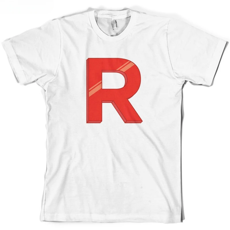 

Team Rocket - Mens Shirt TV Movie Gaming Video Game 10 Colours Mans Unique Cotton Short Sleeves O-Neck T Shirt