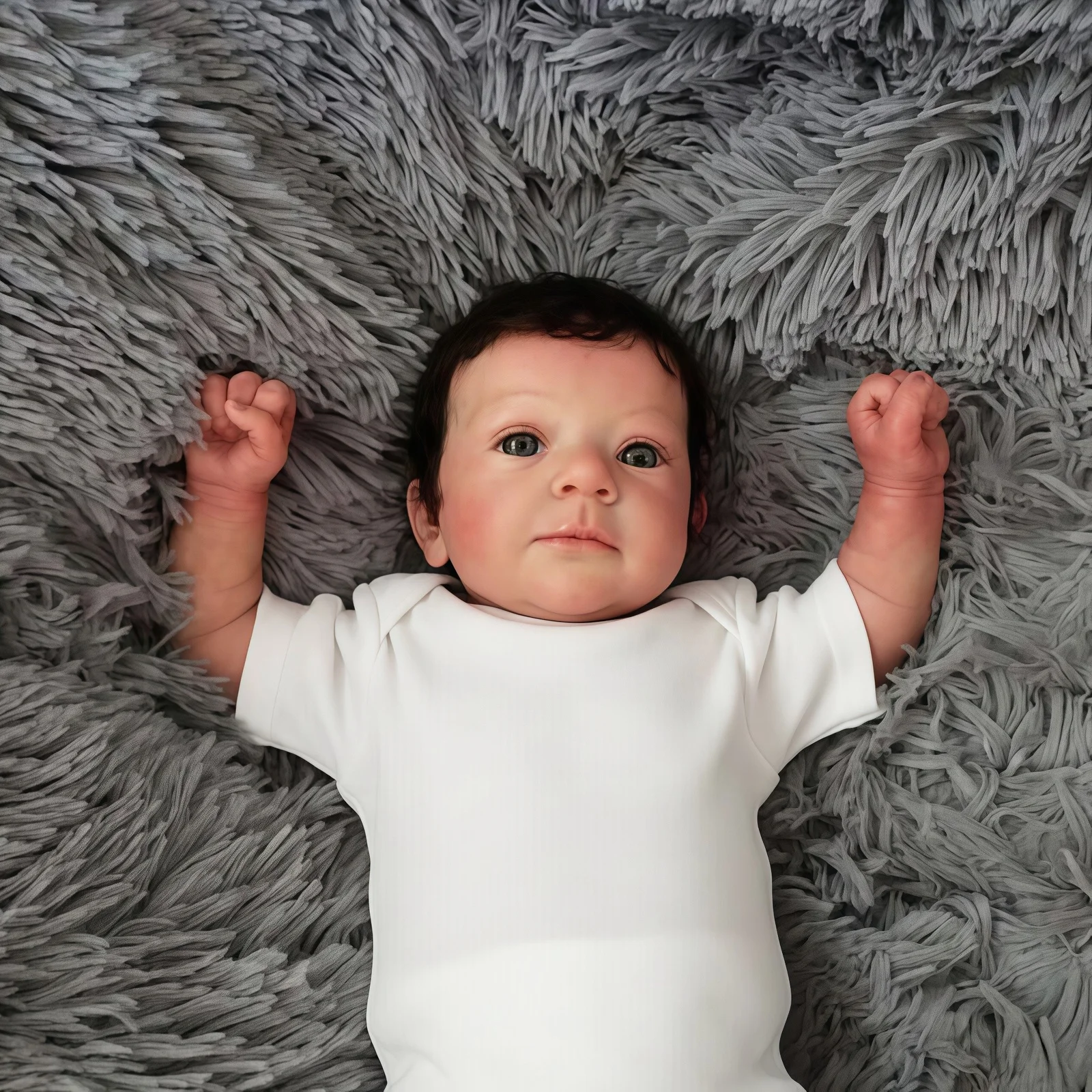 

16 Inch/40cm Lifelike Reborn Baby Doll - 3D Hand Painted Cute Newborn Doll Gift Birthday Gift Christmas Gift