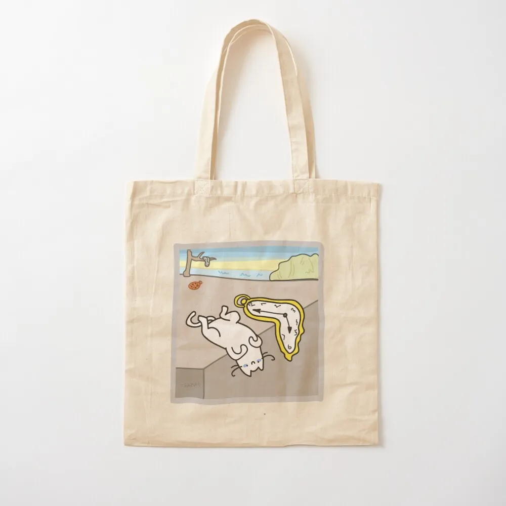 

persistence of memory Tote Bag reusable grocery bags the tote bag women bag Canvas Tote