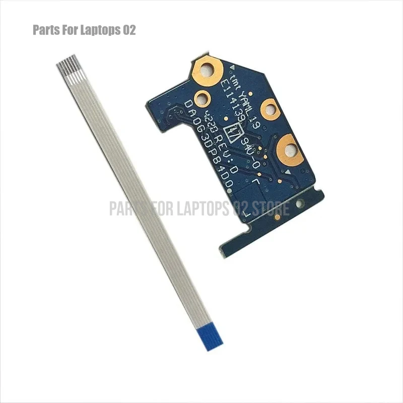 Power Switch ON-FF Button Board Cable for HP 15-DC Series 15-DC1058WM 15-DC0051NR 15T-DC000 15-DC0010CA  L24347-001 DA0G3DPB4D0