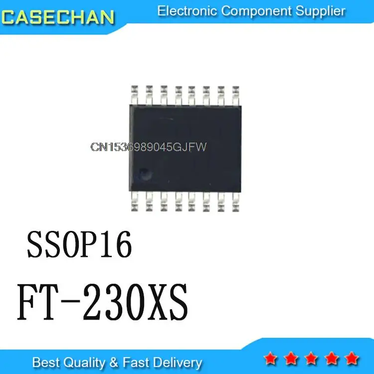 10pcs FT230XS FT230 T230XS-R  SSOP16  FT-230XS