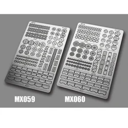 MSWZ MX059 MX060 Universal Metal Etching Sheet for Gundam Model Assembly Accessories Model Transformation Parts Model Hobby DIY