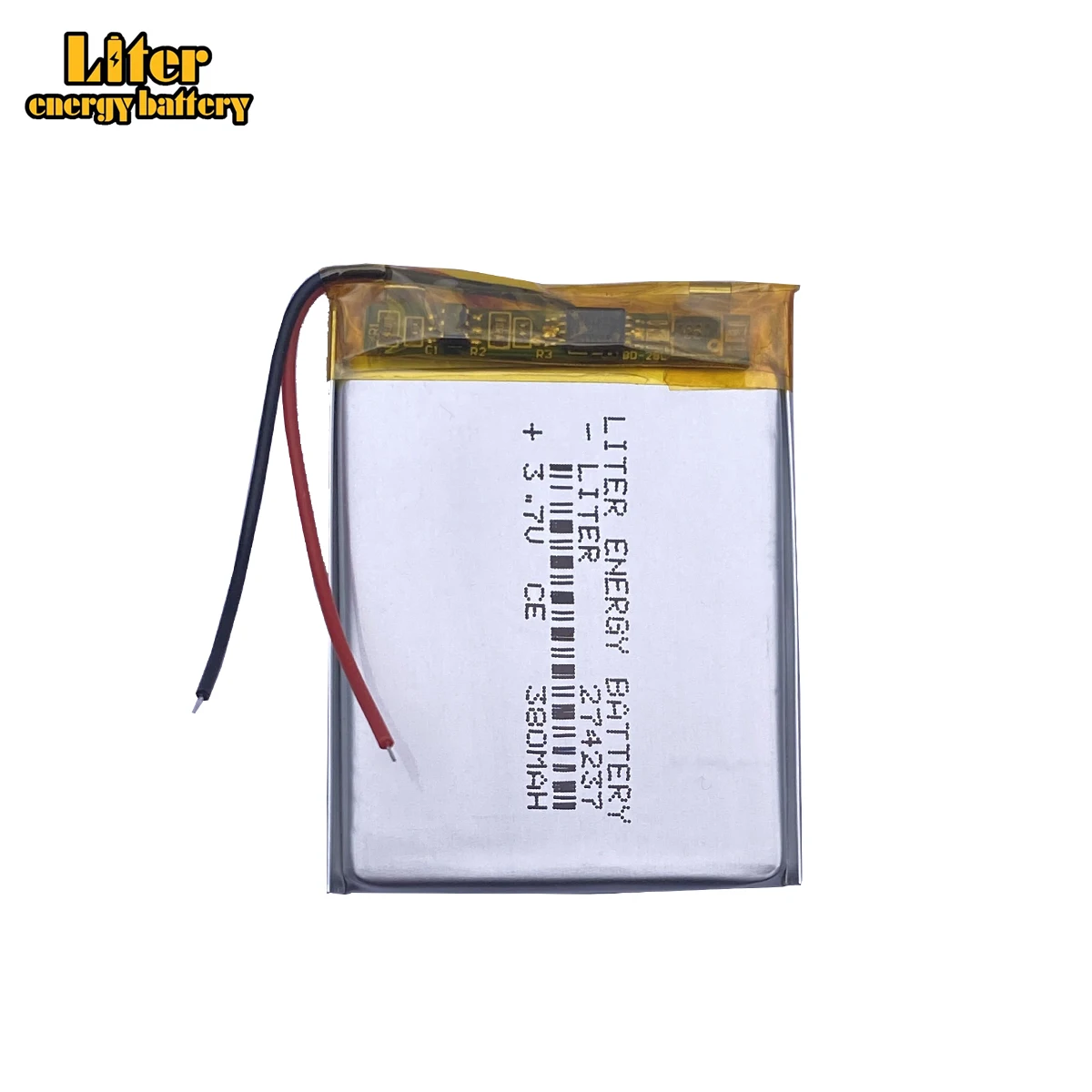 274237 3.7V 380MAH akumulatory polimerowe MP3 MP4 MP5 GPS 274237 NWZ-E345 MWZ-E373 MWZ-E383 A864 A865 LIS1425HNPC